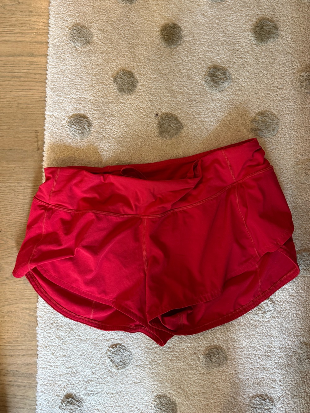 Lululemon Speed Up Shorts Dark Red